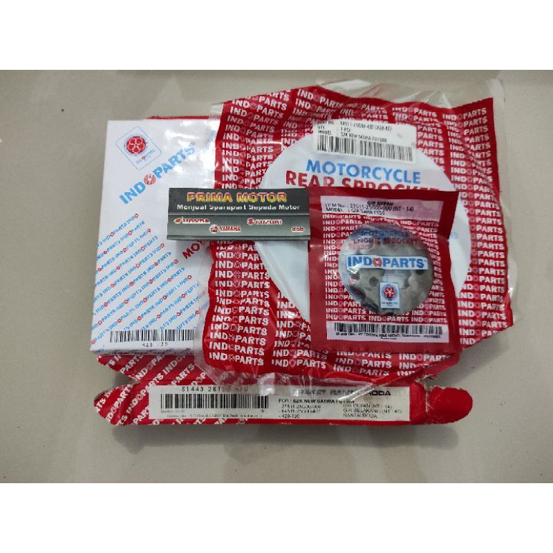 GEAR SET SATRIA FU NEW FACE INDOPART GIR SET SATRIA FU INDOPARTS