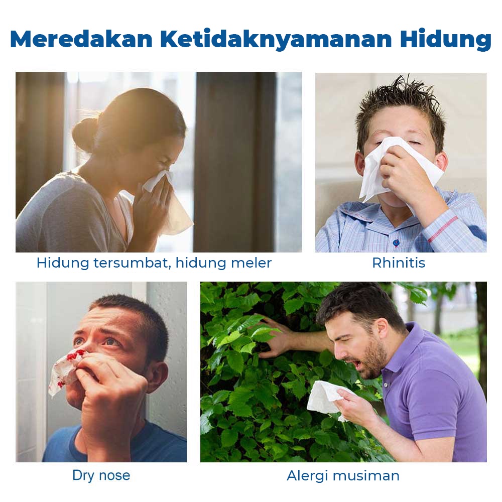 Nasal Spray Bottle Botol Cuci Hidung Neti Pot Mini Portable 70ML - nasal spray