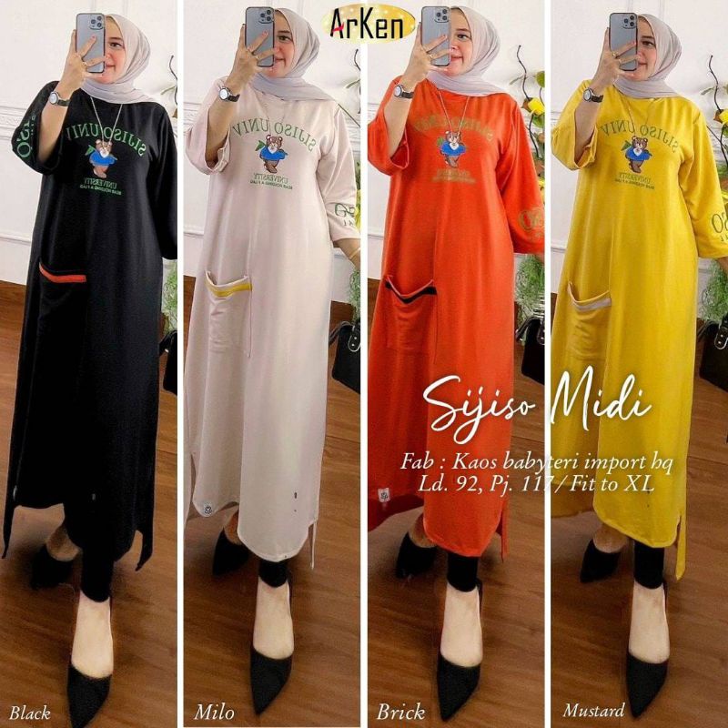 BAJU SIJISO  MIDI BY ARKEN