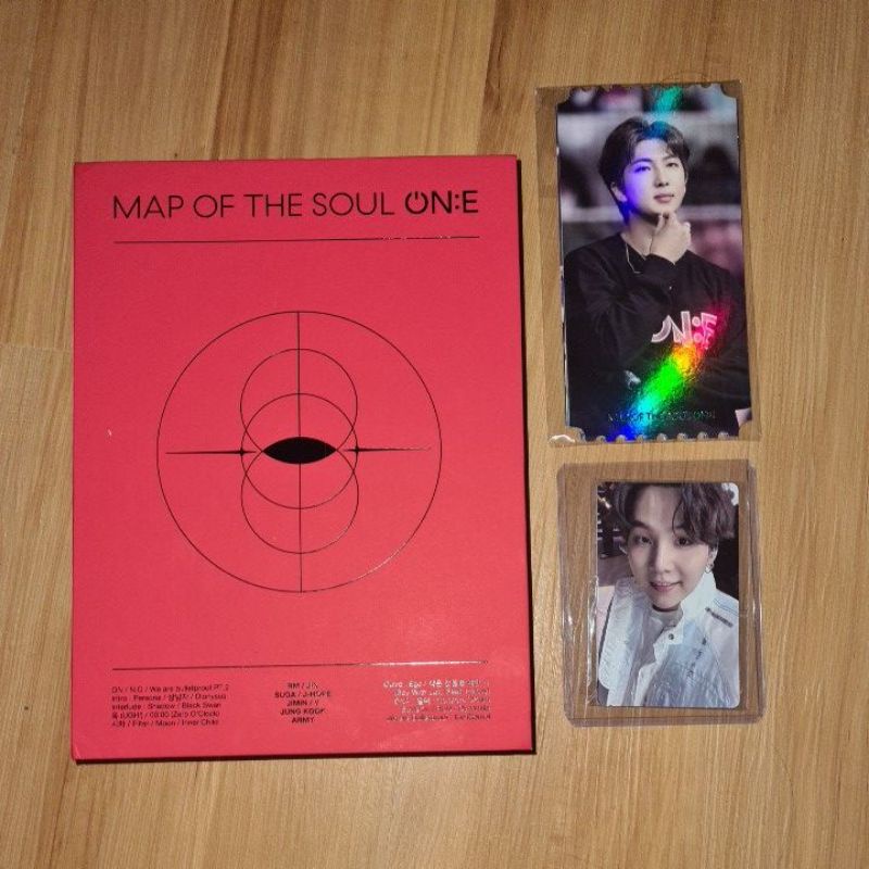 [ READY STOCK ] BTS MOTS MAP OF THE SOUL ONE ON E DVD FULLSET WITH SUGA YOONGI PHOTOCARD