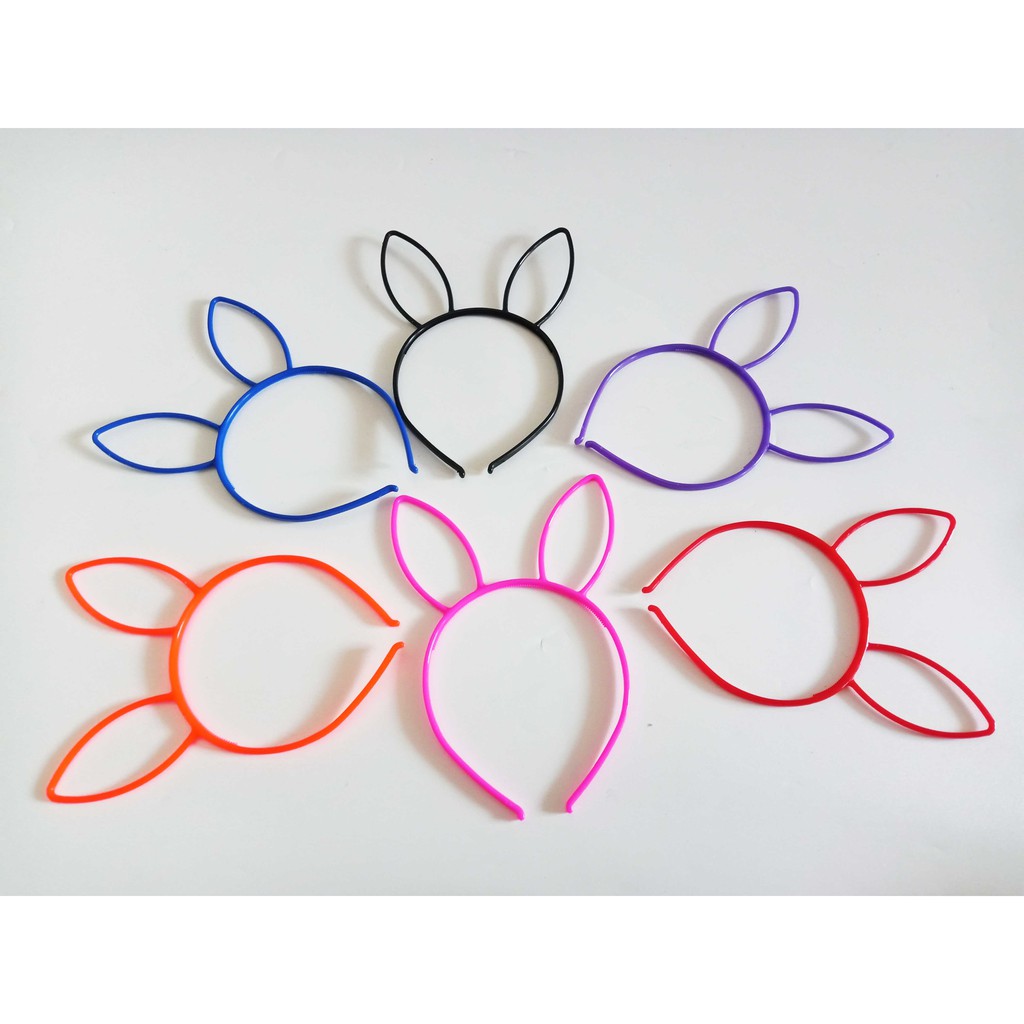 6 pcs Bando Ikat Rambut Fancy seri Kelinci