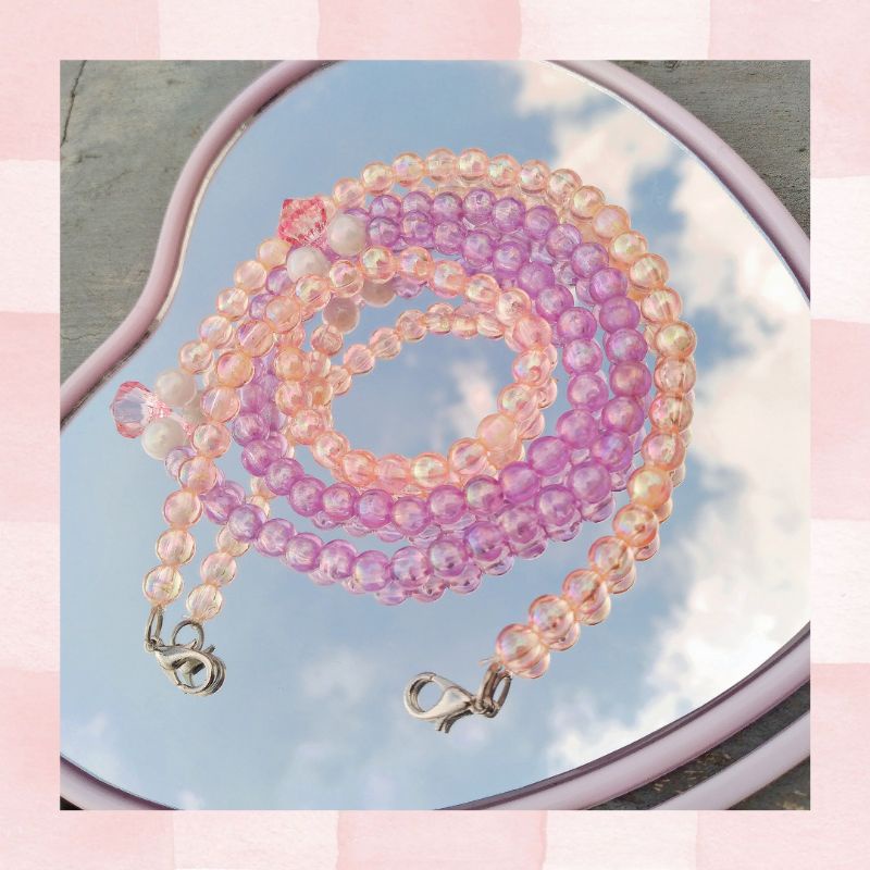 Strap Mask manik - manik