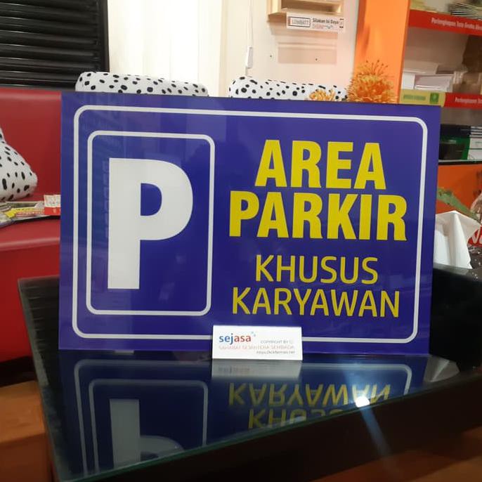 

Akrilik Parkir Khusus Karyawan TERBARU