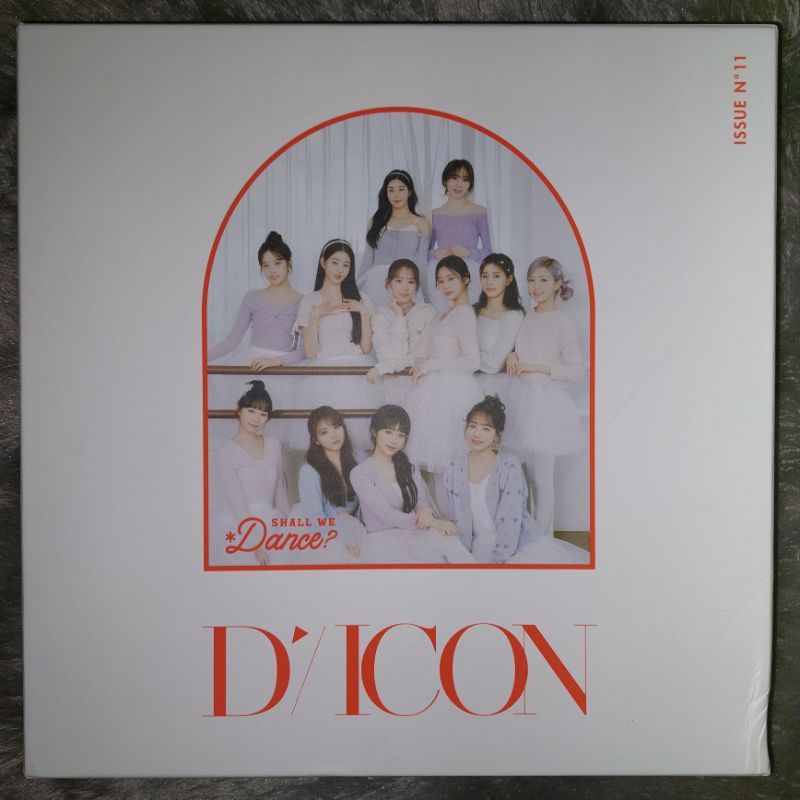 IZ*ONE IZONE D-ICON DICON SHALL WE DANCE DELUXE VERSION (OUTBOX DESK MAT)