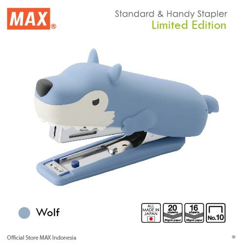

STATIONERY HAUL-Stapler Max HD 10 NX - Wolf (LIMITED EDITIONS)