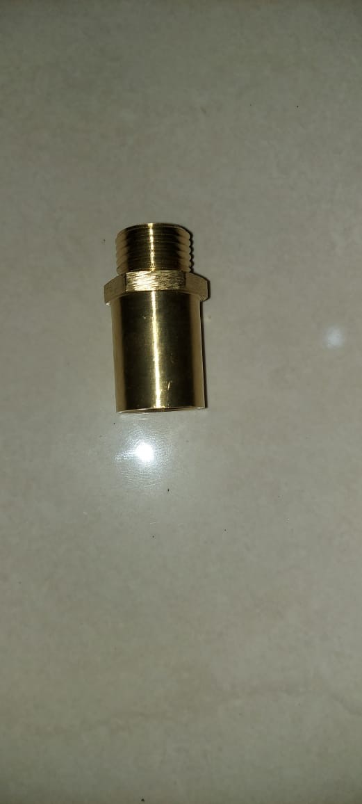 Sok Kuningan Sok Drat Luar Dalam Panjang Kuningan 1 2 Inch