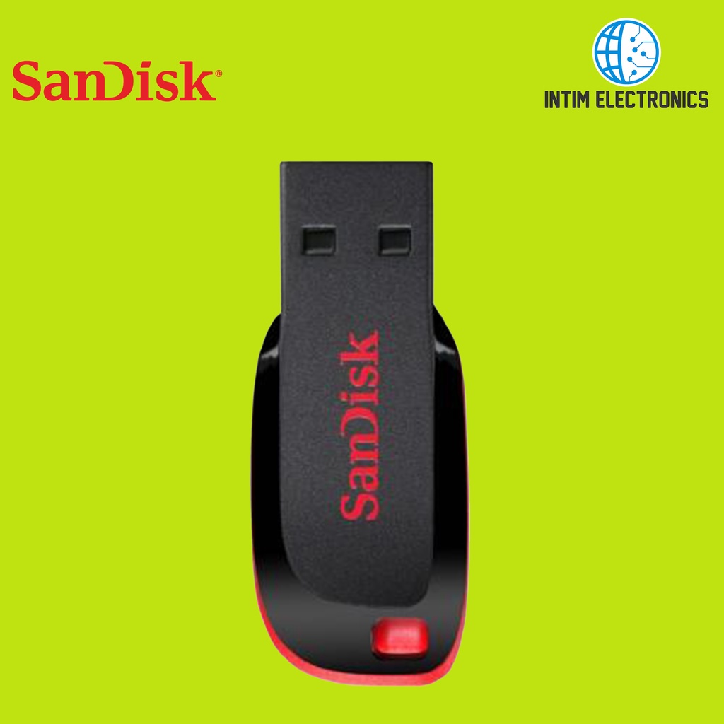 SanDisk Flashdisk Cruzer Blade 128GB USB 2.0 (SDCZ50-128G-B35)