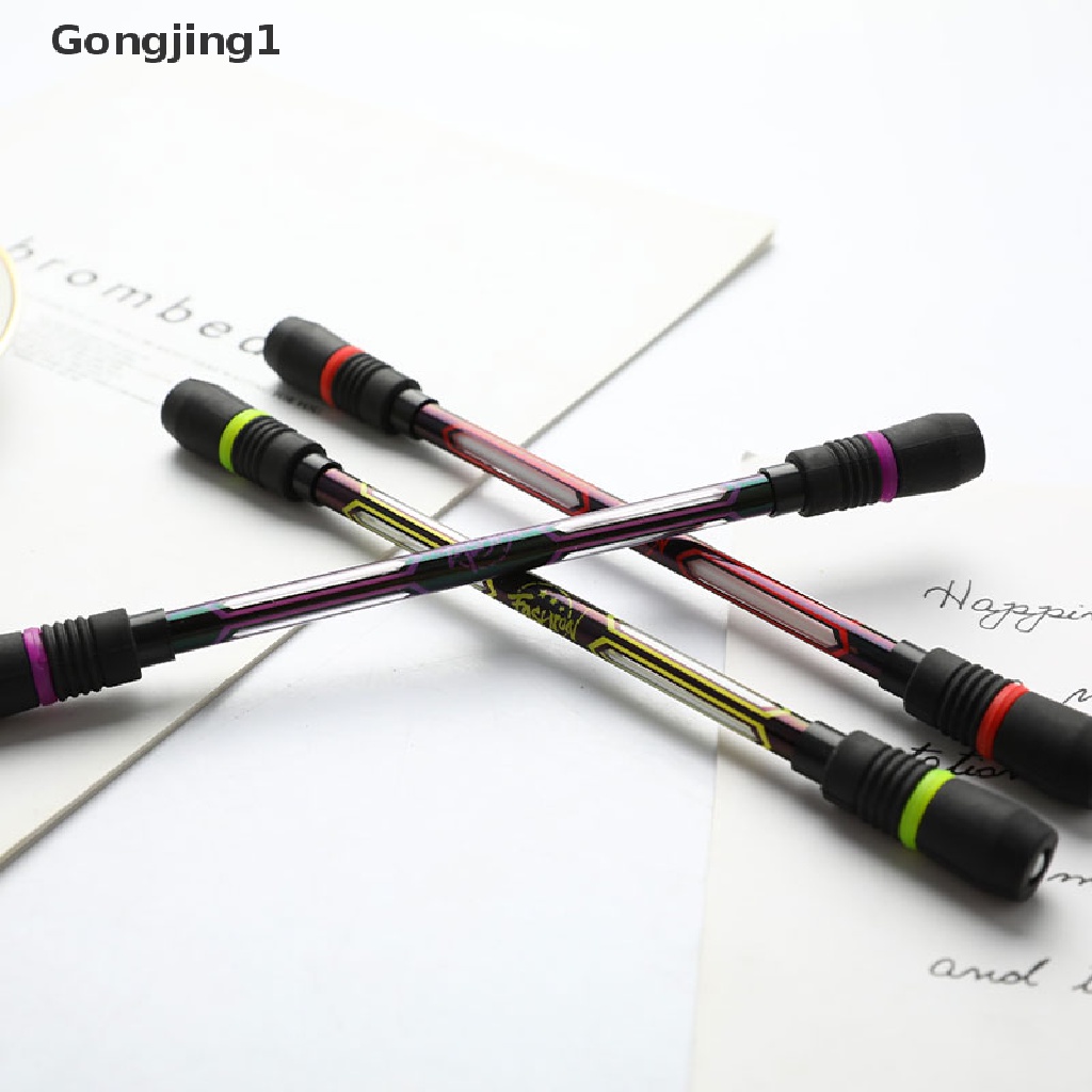 Gongjing1 Pen Gel Gaming Dapat Berputar Dengan Tekanan Nyaman