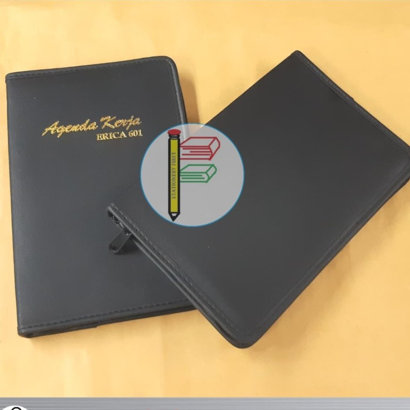 Buku Agenda Kerja Resleting Erica 601 Ecer