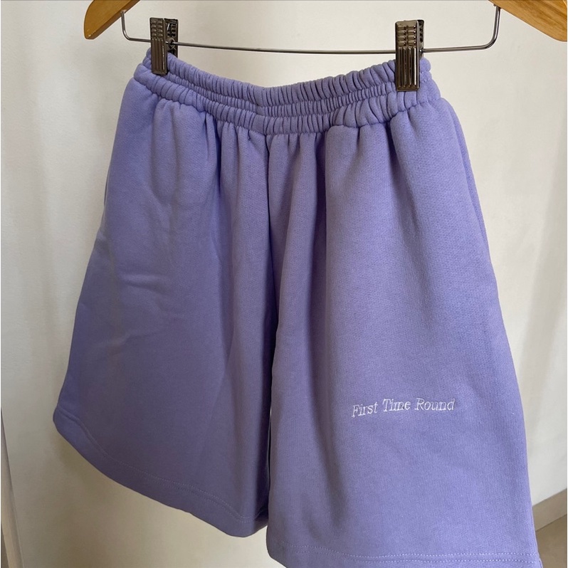 First Time Round - Classic Sweatshorts - Lilac