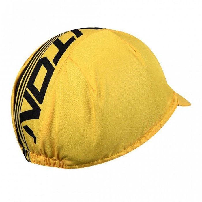 Monton cycling cap original topi sepeda moontoon Cruise Yellow