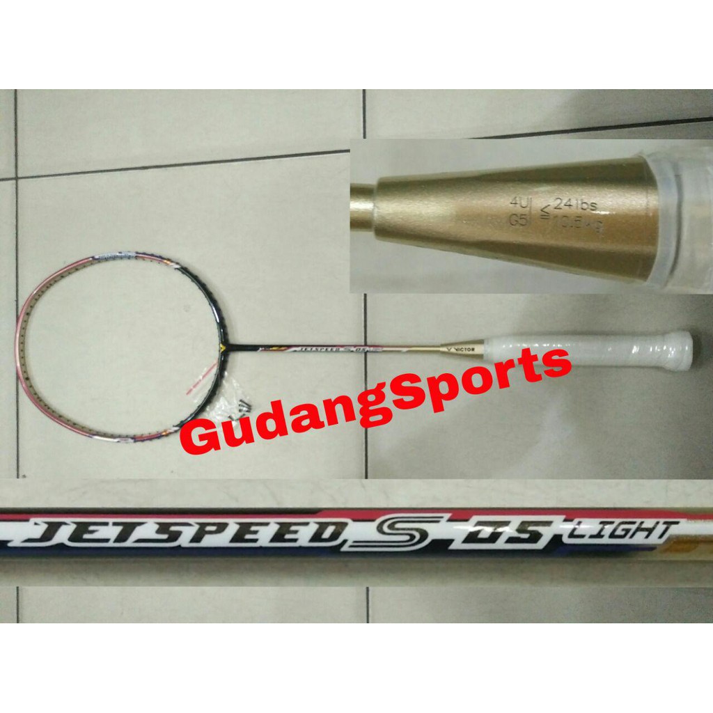 NEW  Raket Badminton Victor Jetspeed S 05 L Light / JS05L / JS 05L