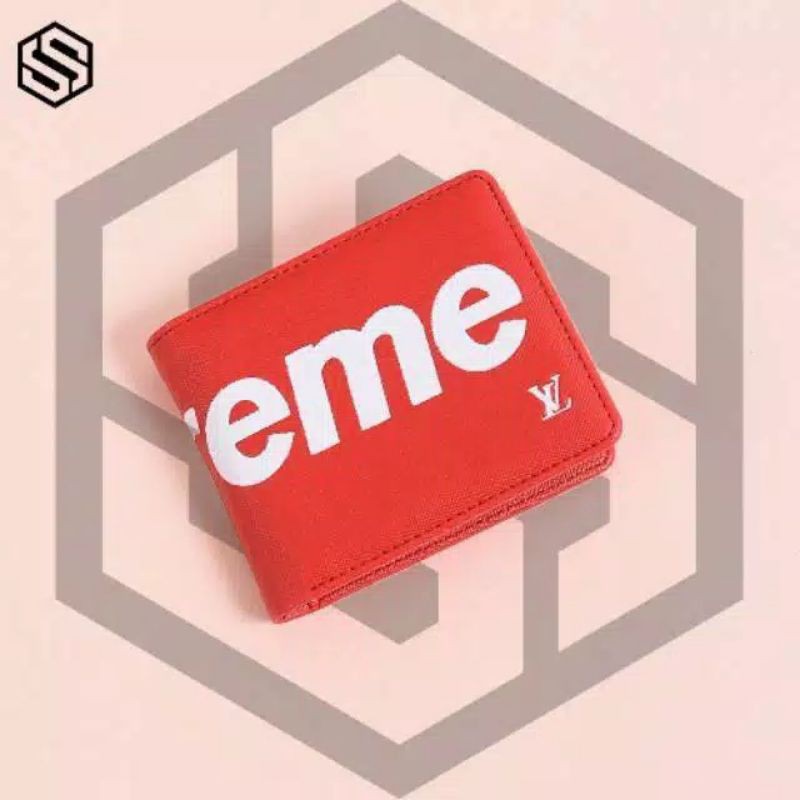 Dompet Suprem LV Pria Wanita | Dompet Pria Lipat