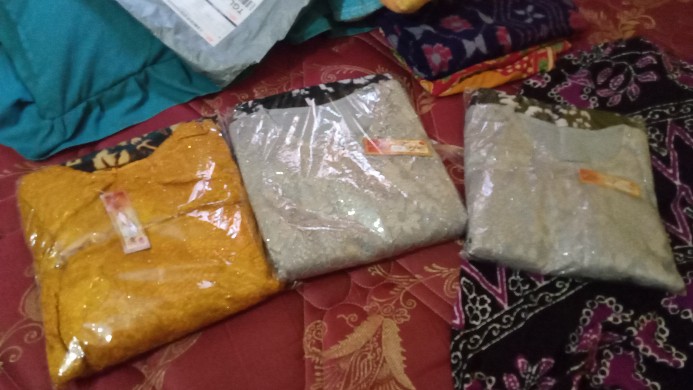 Zola_batik Batik Couple Gamis Brokat 2564 - Cinderella Cendrawasih #3