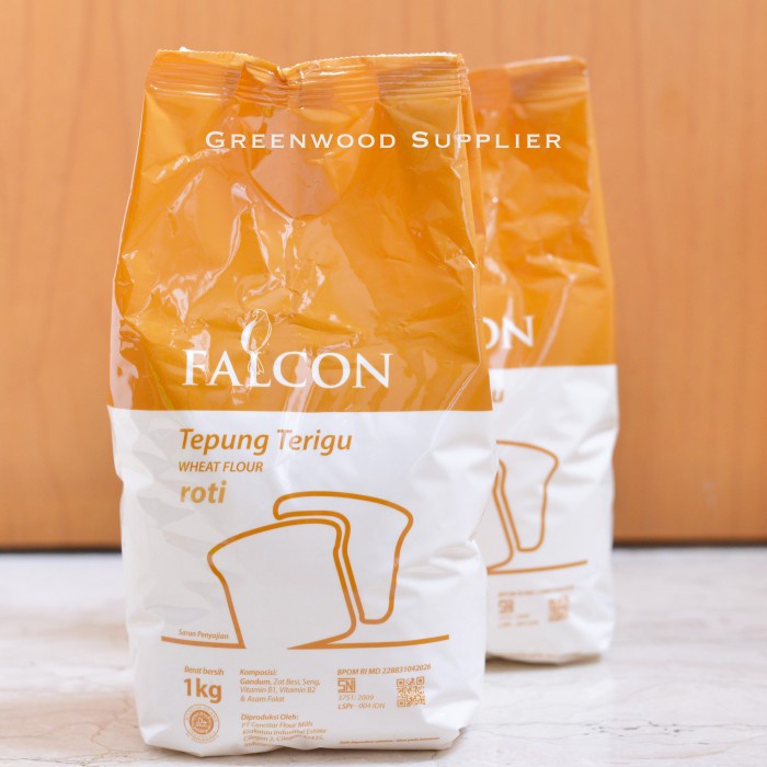 

Ds11D Falcon Tepung Terigu Khusus Roti - 1Kg G6B040B