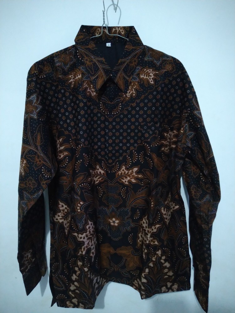 Kemeja Batik Pria | Perwira Lengan Panjang | Batik Kanaya