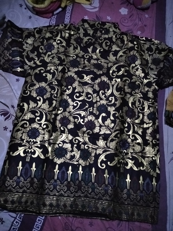 Couple Vivian Seroja Kembang Gedhe Couple Batik Modern