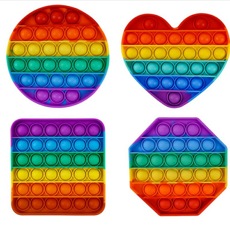 Mainan anak Pop It Rainbow 4 motif-1