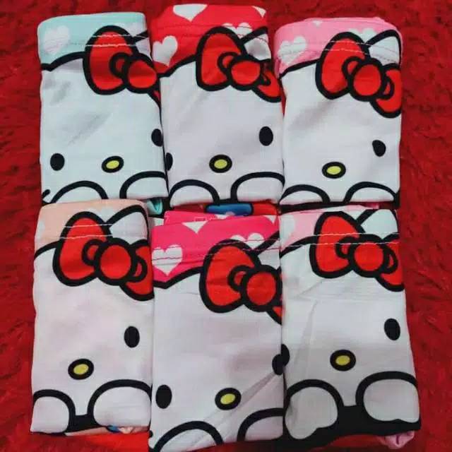 Celana dalam boxer anak perempuan hello kity