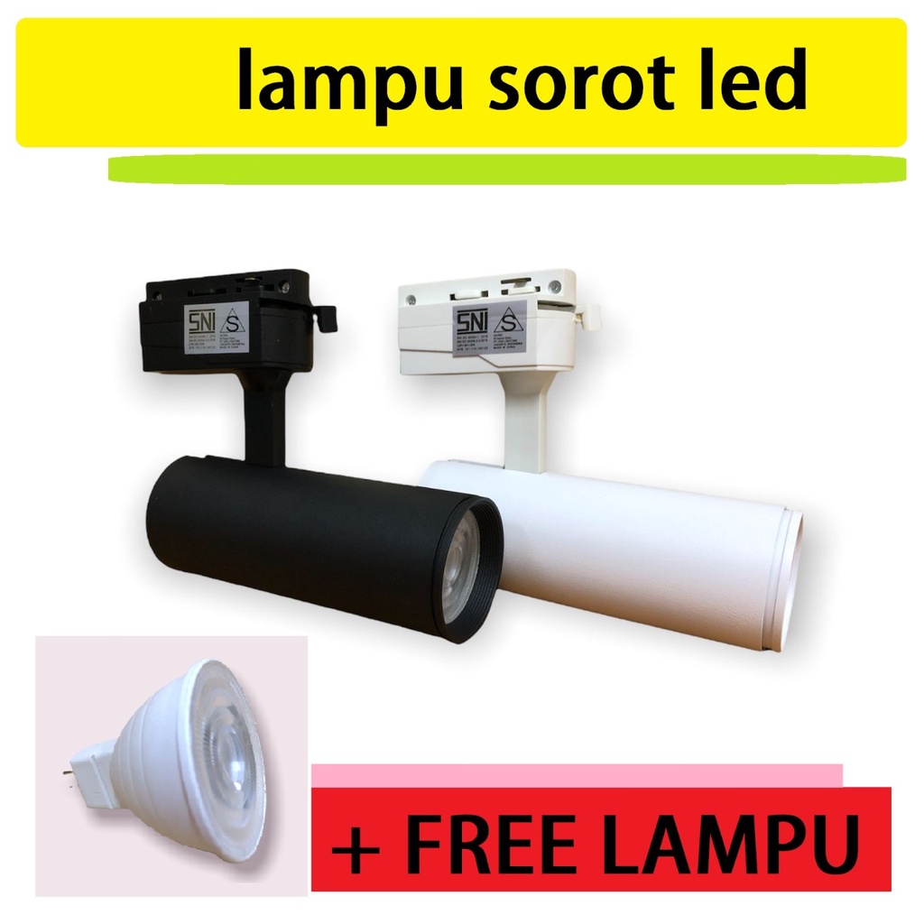 LAMPU SOROT PLAFON & REL MR 16 / Lampu Sorot Dekorasi - LAMPU SOROT / FITING SOROT MR16