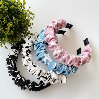 (COD) BANDO SCRUNCHIE | Bando kekinian | BANDO AWAN BAHAN COTTON PREMIUM / Bando Motif Abstrak