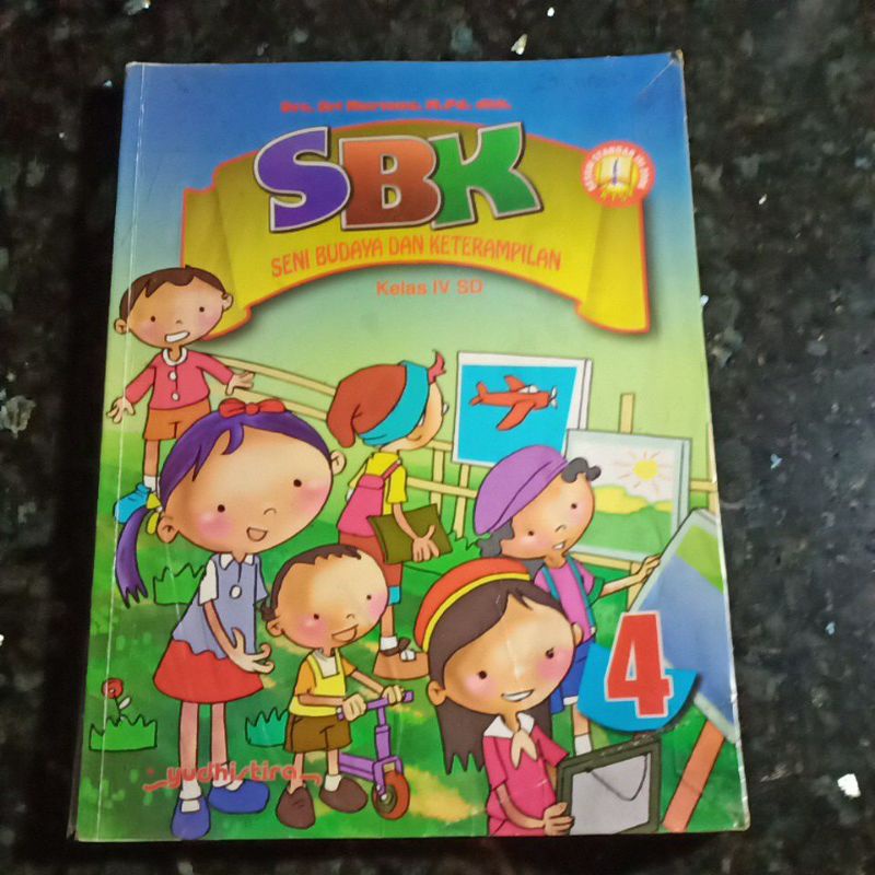 Buku Sbk kelas 4 IV Sd, Yudhistira, Drs.Sri murtono, M.Pd. dkk. Kurikulum 2006.