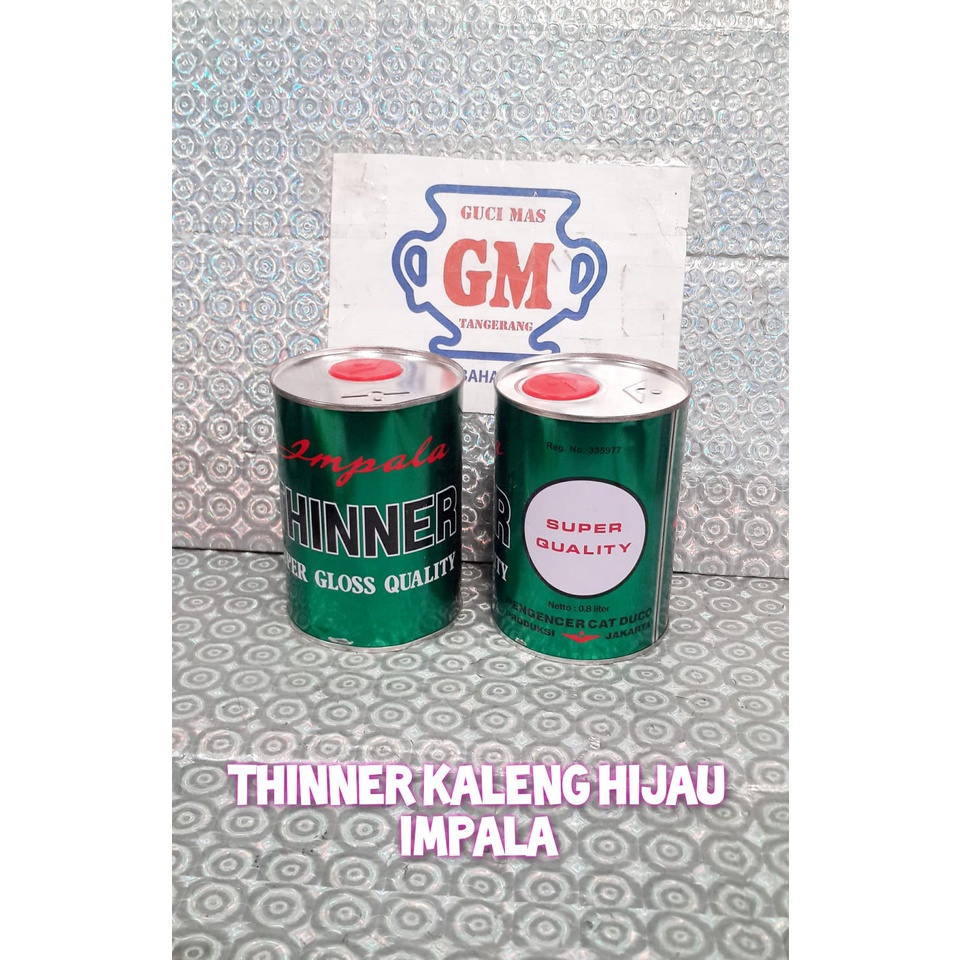 Thinner Kaleng Hijau IMPALA  Thinner Kaleng IMPALA  Thinner IMPALA Kaleng