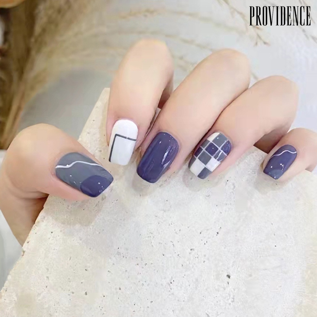 Providence 3pcs / Set Pen Nail Art Anti Karat Bahan Abs Warna Macaron