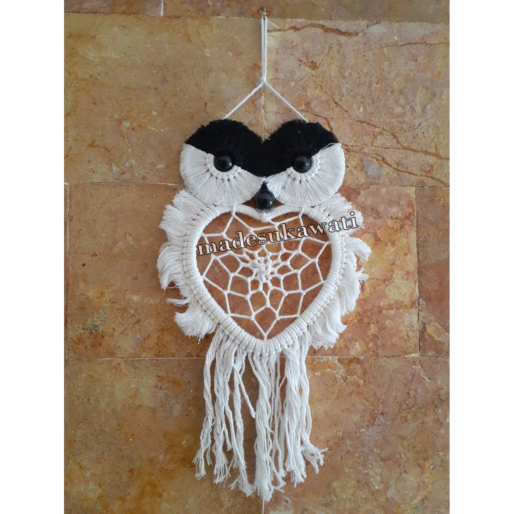 Dream catcher bali OWL 03 50cm