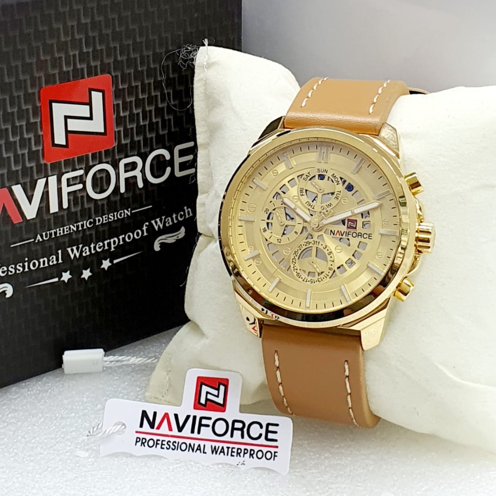 Jam Tangan Pria Naviforce NF9129 Original | Jam Tangan Murah | Garansi Resmi.