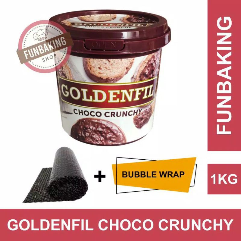 

FunBaking - GOLDENFIL Selai Coklat 1 KG FREE BUBBLE WRAP