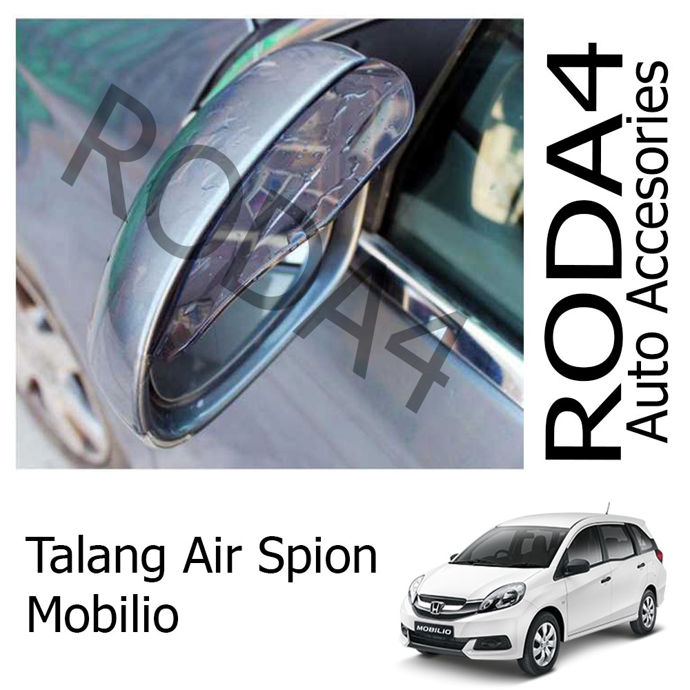 Talang Air / Mika Pelindung Spion Mobil dari Hujan (1 Set Isi 2) Nav 1