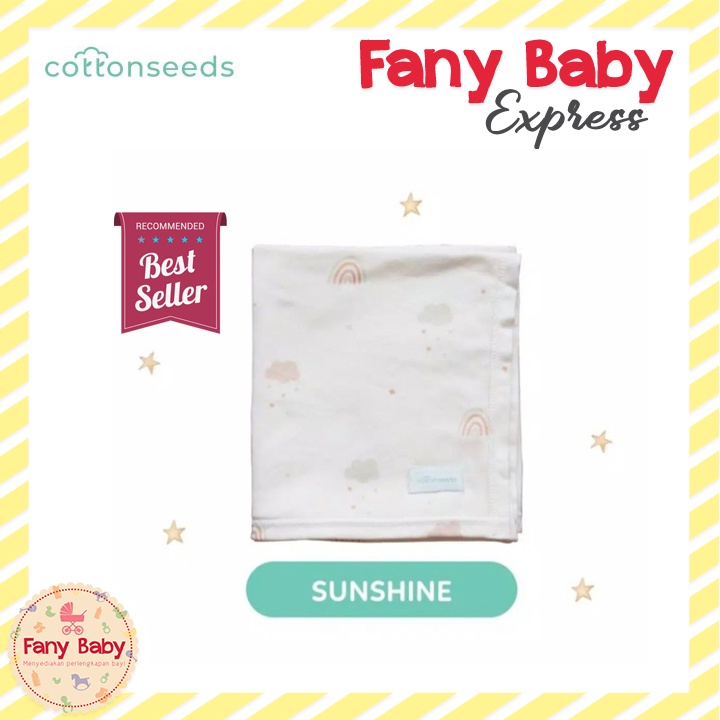 COTTONSEEDS BABY SWADDLE SOFT 80 CM X 100 CM