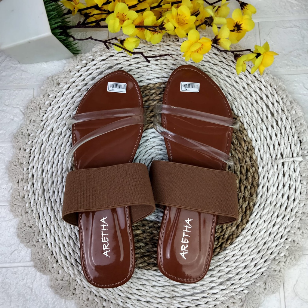 [TAMAN SEPATUKU] SENDAL DEWASA PEREMPUAN UK 37-41 CDX09