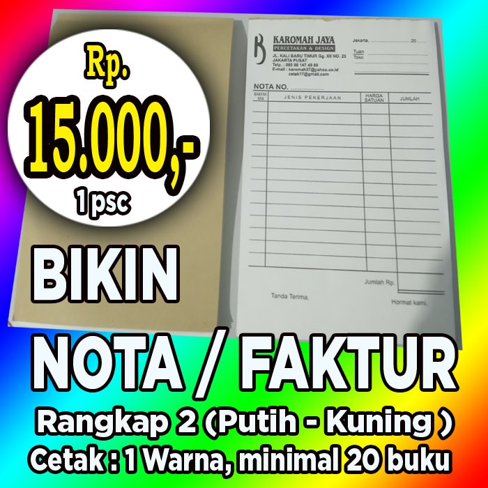 

NOTA/FAKTUR