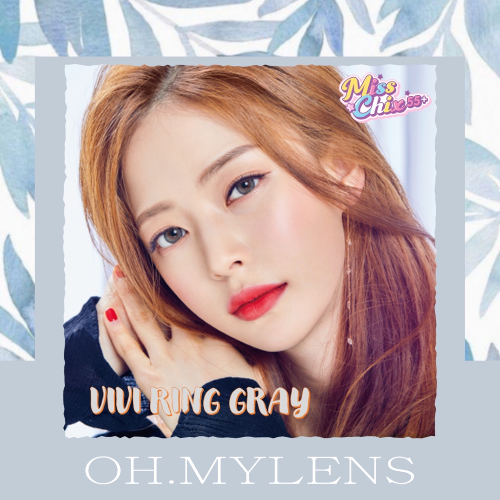 Softlens Minus Normal Beda Minus VIVI RING GREY | Soflens Mines Warna Natural | Soflen Mata Minus Ma