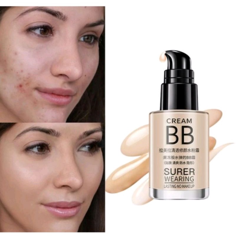 BB Cream Lameila Waterproof/anti air/anti keringat tahan lama