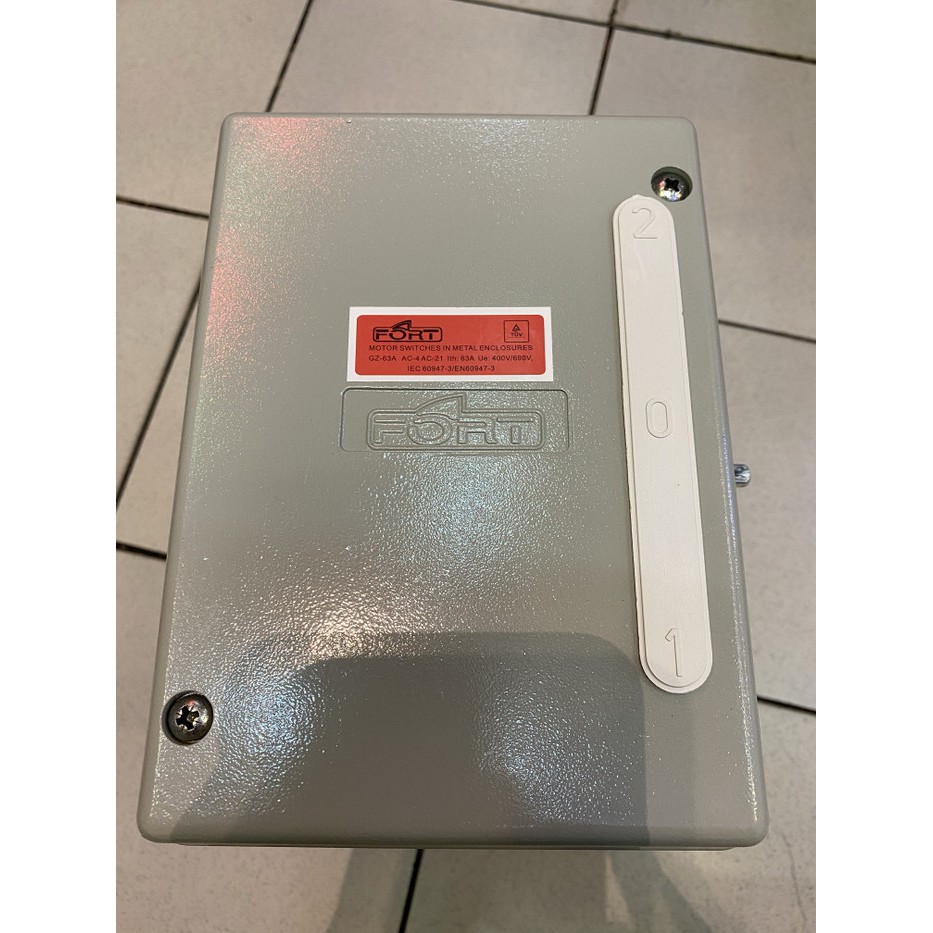 FORT premium ohm saklar tuas COS GZ 63ampere 4pole