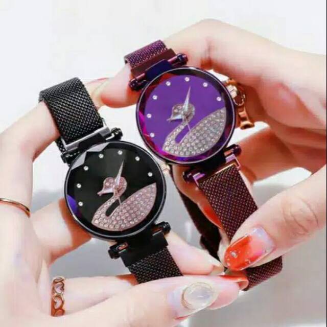 jam magnet satu angsa