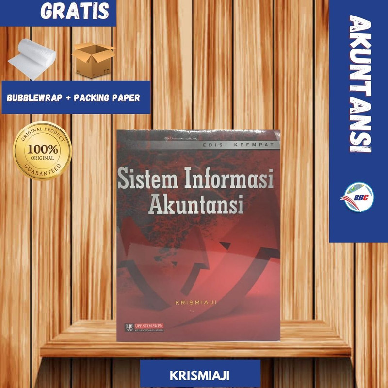 Jual BUKU SISTEM INFORMASI AKUNTANSI EDISI 4 - KRISMIAJI | Shopee Indonesia