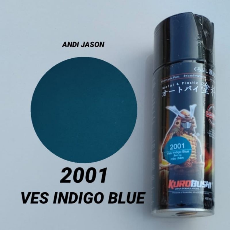 CAT SEMPROT SAMURAI PAINT 400 CC NO 2001 VES INDIGO BLUE