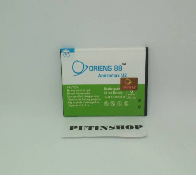 (P) Baterai Andromax U2 Double Power 2 IC