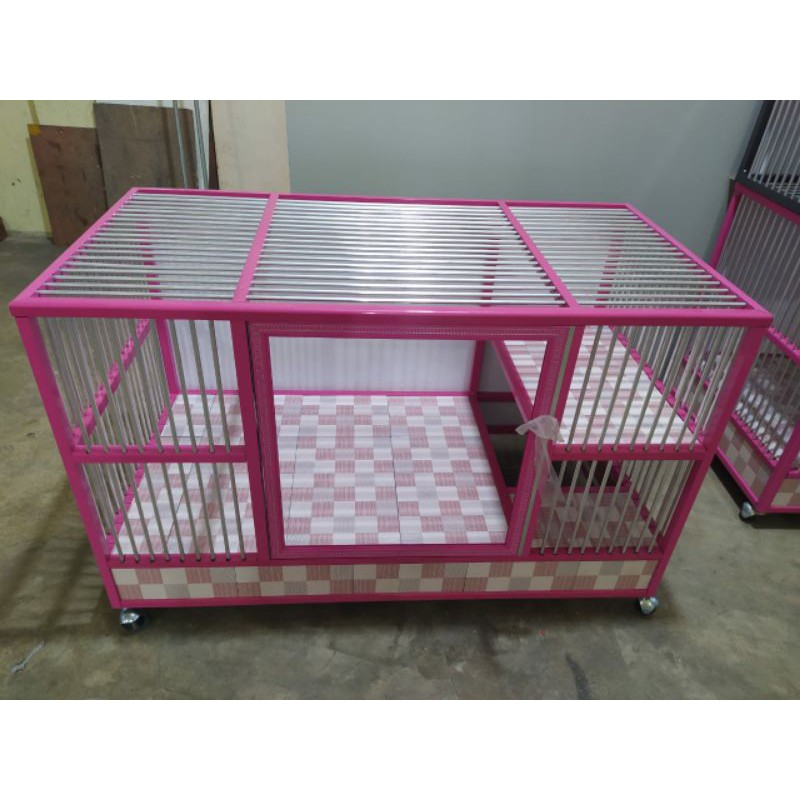 Kandang Kucing Alumunium 1tingkat