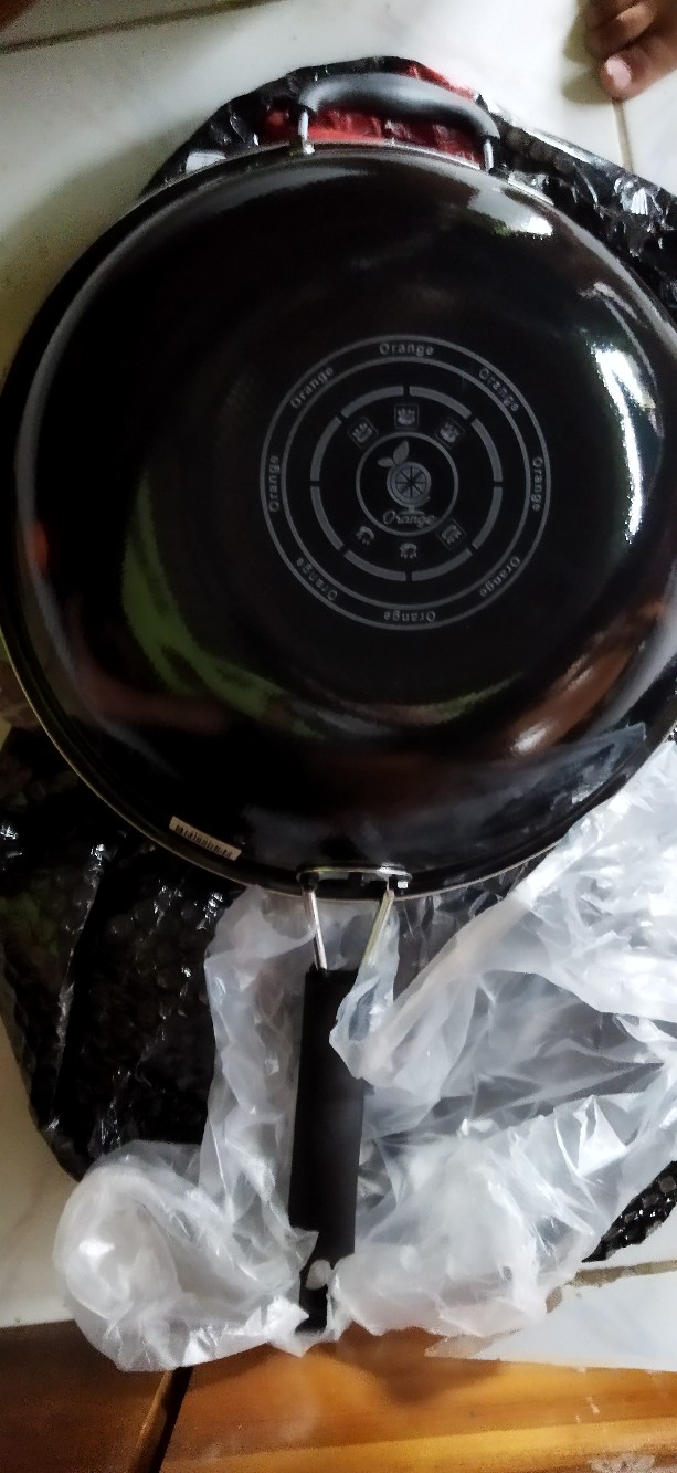 Wajan Cekung Anti Lengket Mudah Dibersihkan Wajan Super Besar  Muat Daging 10kg Gratis Bubble Wrap