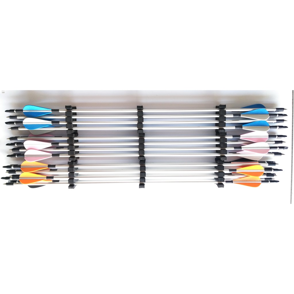 Arrow Rack 6 Slip Model Kotak Per 2 pcs | Rak Pelindung Anak Panah | Arrow Holder  Panahan Archery