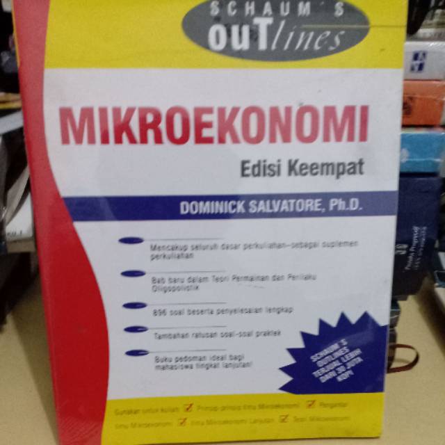 Mikroekonomi edisi keempat schaum S