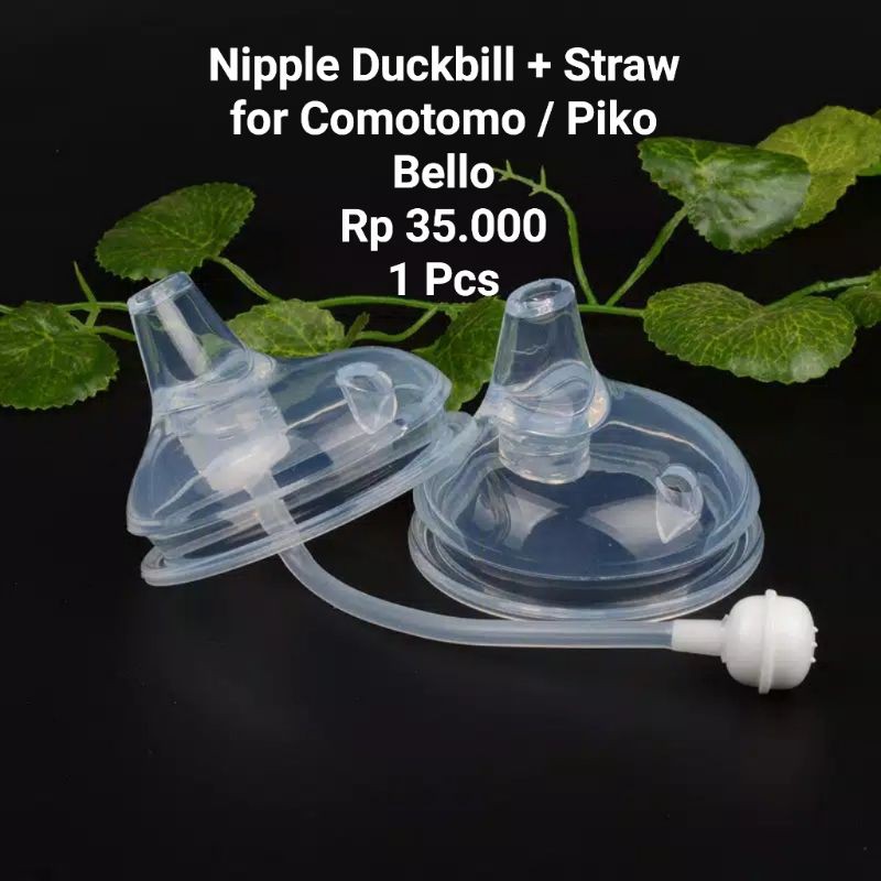 Nipple Duckbill + Straw Universal 7 cm