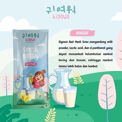 HAIR MASK BY CHINGU BY KIYOWO MASKER RAMBUT 20 GR HAIRMASK CREAMBATH SPA CONDITIONER