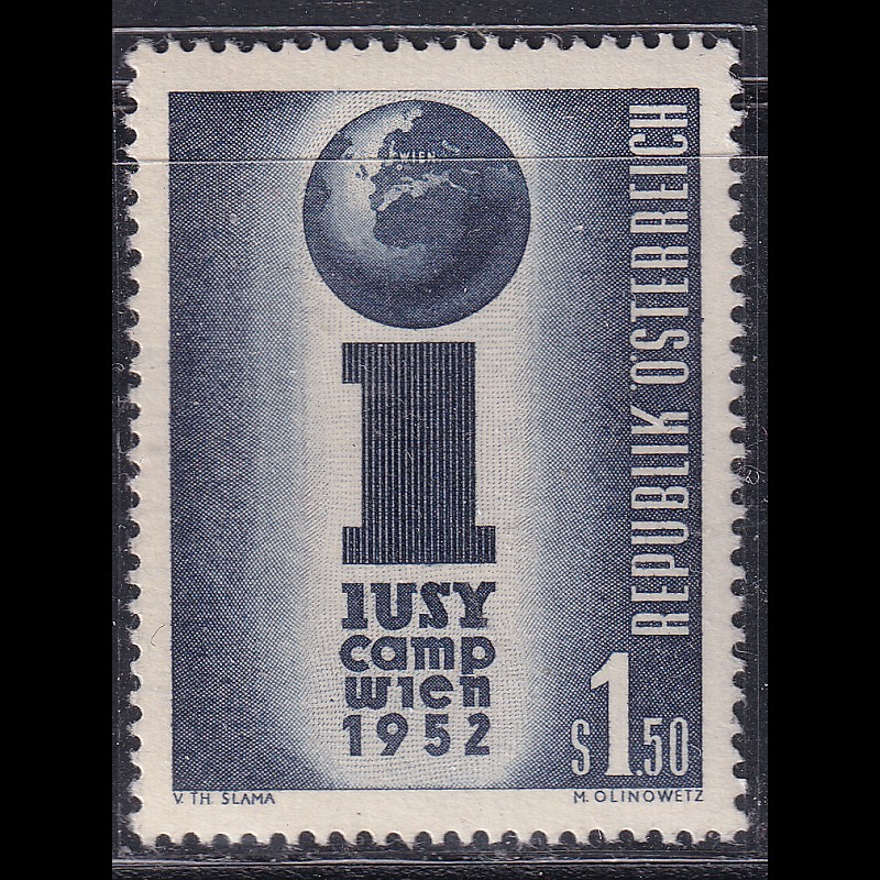 

Prangko Austria 1952 - IUSY Camp - Vienna 1952