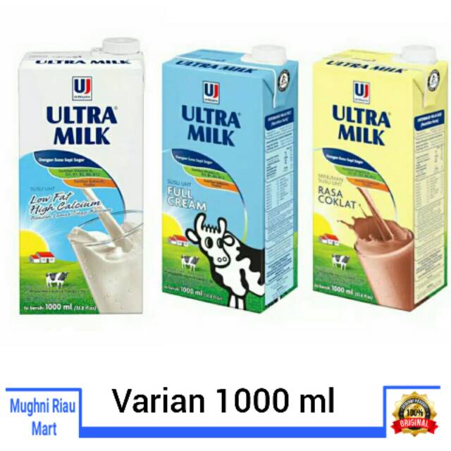 

Ultra Milk Susu UHT 1 L